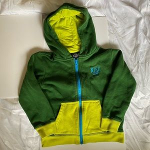 Nike kids size 6 zip up hoodie
